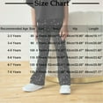 thumbnail image 3 of NAISIBABY Toddler Girls Pants 7T, Stretch Cotton Elastic Waist Slim Fit Casual Flare Leggings Pants Black(2-8T), 3 of 5