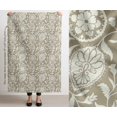 thumbnail image 3 of Soimoi Upholstery & Outdoor Fabric By 5 Yard - Floral Print - 56" Wide Water-Repellent Cloth for Furniture, Bags & Patio Projects - Beige, 3 of 7