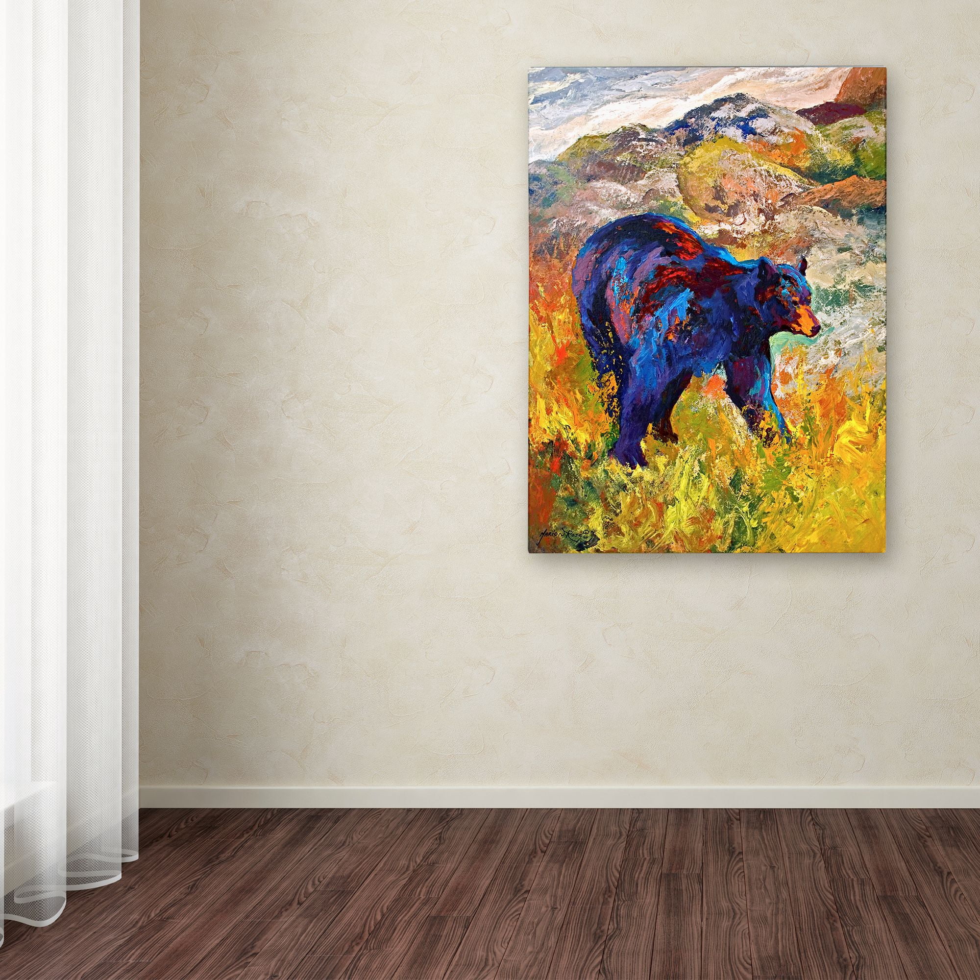 Trademark Fine Art 'By The River' Canvas Art by Marion Rose