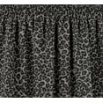 thumbnail image 3 of Women's Leopard Print Georgette Ruffled Mini Skirt MGry Medium, 3 of 3