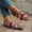 Red, variant on Xysaqa Ballets Flats Shoes for Women, Work Shoes Women Casual Women Slip-on Tassel Leather Top Platform Loafers Casual Comfortable Loafer Shoes Indoor Outdoor Work Office Shoes Womens on Clearance