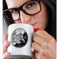 thumbnail image 2 of 3drose, Alaska Collectible Quarter, 15oz Two-tone Red Mug, 2 of 6