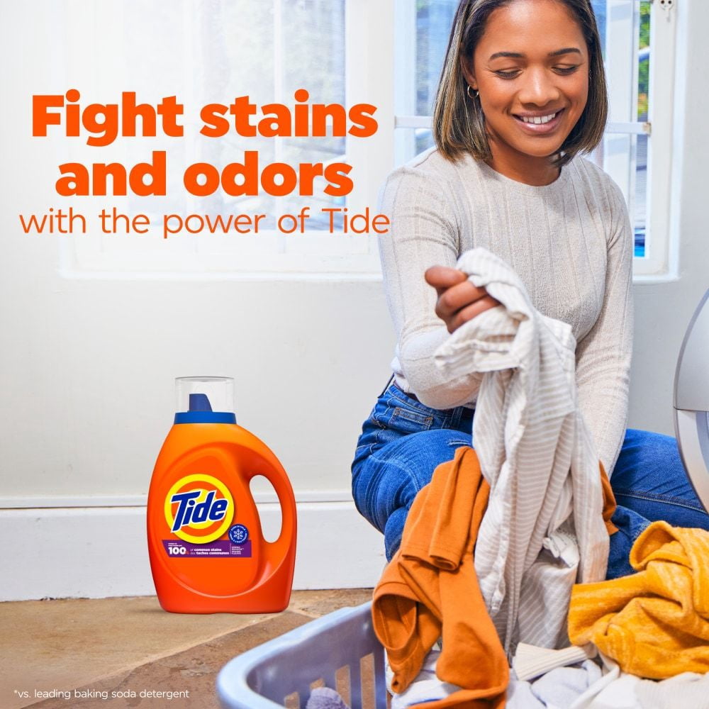 Tide Spring Meadow Liquid Laundry Detergent 132 fl oz - Pack of 3