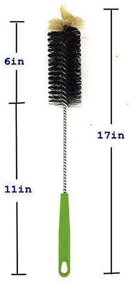 Herrnalise Utility Bottle Cleaning Brush Set Long Handle Thin