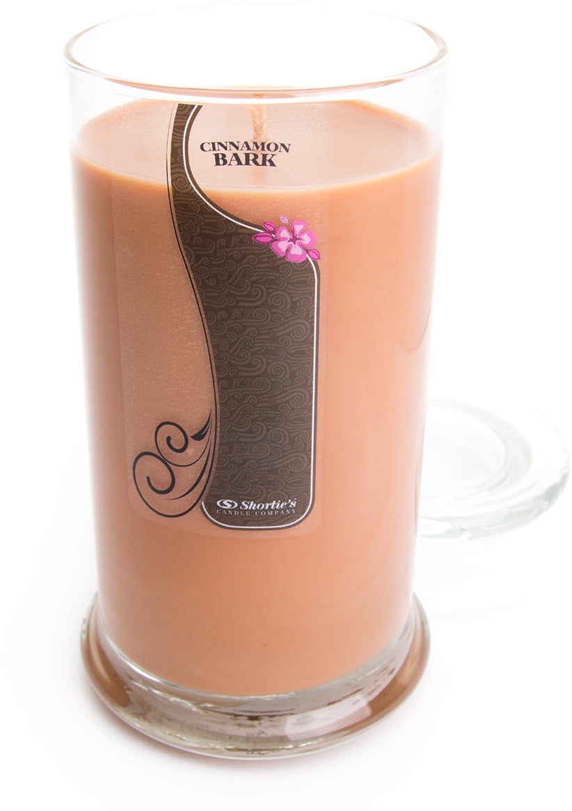 Cinnamon Bark Candle Large Brown 16.5 Oz. Highly Scented Jar Candle