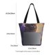 thumbnail image 3 of Disketp Purple Flower Lazy Cat Bolsa de Hombro Casual para Mujer, Bolso Cruzado para Compras, Viajes y Uso Diario, 3 of 6