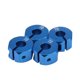 thumbnail image 3 of 2X RC Azul Aluminio 7.0 Rueda Hexagonal 12mm Drive con Pasadores TORNILlos 4P Ca, 3 of 5