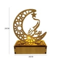 thumbnail image 2 of Adorno De Luz Nocturna Ramadan Decor Lightings Moon Star Creative Chic Nightlights para Eid Al Fitr (A), 2 of 6