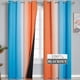 thumbnail image 2 of Cortinas Estelar Textiler Ombre Azul Naranja 132x213 cm, 2 of 9