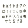 thumbnail image 2 of Alphabet Fondant Cutter Set by Celebrate It – 27 Stainless Steel Letter Cutters for Cakes - Cookies & Decorating - 6 Pack, 2 of 3
