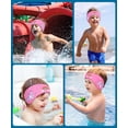 thumbnail image 3 of MoKo Swimming Headband for Kids Adults, Swimmers Headband Earplugs Protection Band, 3 of 6