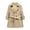 #1 Khaki, variant on Ticikt Kids Long Trench Coat, Doubleâ Belted Windbreaker, Classic Lapel Outerwear for Boys Girls Fall Spring