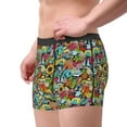 thumbnail image 2 of Sikiie Color Summer Print Men's Boxer Briefs, Elastic Waistband Boxer Briefs Leggings-XX-Large, 2 of 5