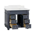 thumbnail image 2 of Elizabeth 42" Bathroom Vanity with Marine Gray Cabinet and Quartz Top, 2 of 7