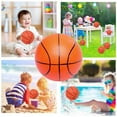 thumbnail image 3 of Mini PVC Inflatable Basketball for Children: Wear-Resistant, Indoor/Outdoor Use with Included Pump, 3 of 7