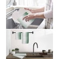 thumbnail image 5 of Dark Green Ombre Kitchen Dish Towels for Drying Dishes Set of 3, Modern Gradient Abstract Art Waffle Weave Microfiber Hand Tea Bathroom Towels Quick Dry & Absorbent Towel 15.7x23.6, 5 of 7