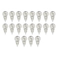 thumbnail image 1 of KAKOWELY 100pcs Wire Loop Needle Threaders Stitch Insertion Hand Machine Sewing Tool,1.3"X0.59"X0.04", 1 of 5