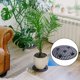 thumbnail image 2 of Paquete de 2 elevadores de macetas grandes a nivel de plantas, soportes para plantas resistentes, platillo para macetas para evitar la putrefacción y daños en el Patio y la cubierta, 2 of 5