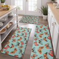 thumbnail image 2 of Butterfly Colorful Wing Pattern Kitchen Rugs Sets Of 3,Kitchen Runner Rugs Non Skid Washable,Decorative Kitchen Floor Mats for Kitchen,Sink,Laundry,17"x30"+ 17"x47" + 17"x59", 2 of 6