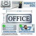 thumbnail image 6 of The Office Sign Self-Adhesive Sign 10 X 4 Inch Door Or Wall Sign, 6 of 6
