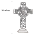 thumbnail image 3 of Jeweled Cross JC-6625-E St. Nicholas Standing Cross, 3 of 7