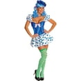 thumbnail image 2 of Adult's Medium Size 8-10 Sexy Strawberry Shortcake Blueberry Muffin Costume, 2 of 2