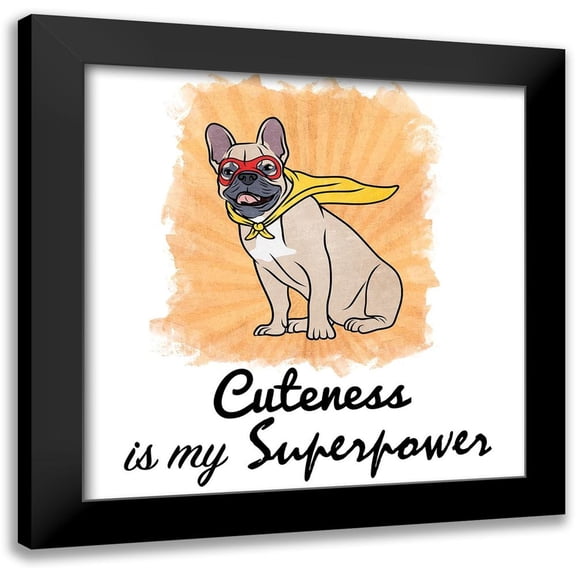 Prime, Marcus 12x12 Black Modern Framed Museum Art Print Titled - Super Zeus