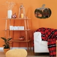 thumbnail image 4 of Trendy Decor4U "Happy Halloween" By Artisan Lori Deiter Printed on Wooden Pumpkin Wall Art, 4 of 4