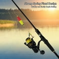 thumbnail image 4 of Dr.Fish 10 Pack Cigar Fishing Bobbers Weighted Bobbers Snap-On Spring Floats EVA Foam Fly Freshwater Boat Fishing for Bass Trout Panfish Bluegill 3" Red, 4 of 9