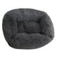 thumbnail image 4 of Cama para perros y gatos, cálida perrera de peluche, saco de dormir para cachorros, colchón M gris oscuro, 4 of 9