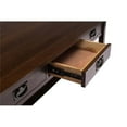 thumbnail image 5 of Pemberly Row Mission Crofter Style 6 Drawer Coffee Table in Walnut, 5 of 5