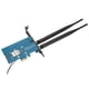 thumbnail image 2 of Adaptador mini PCIE Compatibilidad con varios sistemas Interfaz de alimentación de 4 pines Adaptador PCIE de pequeño volumen, 2 of 5
