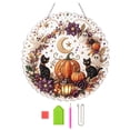 thumbnail image 3 of Halloween Pearl Art DIY Kit, Cute 3D Diamond-Painting Crafts for Adults, DIY Fall Home Decor Wall Art, Beginner DIY Seasonal Party Gift, 3 of 5