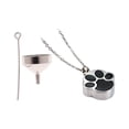 thumbnail image 1 of Encantos de joyería de cremación Yuyangstore regalo con embudo para Amigos Padres plata, 1 of 8