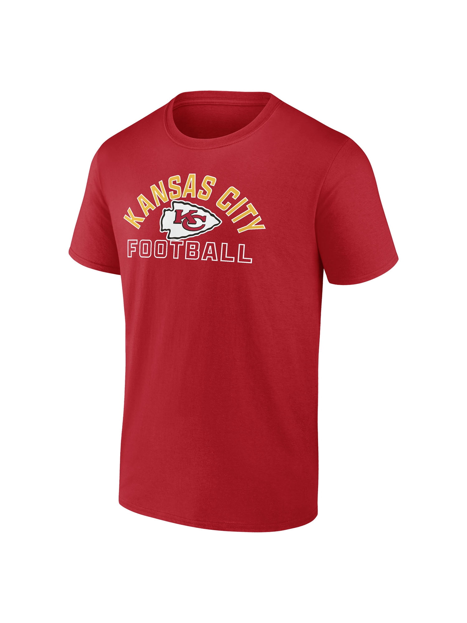 NFL Men's Cotton Short Sleeve T-Shirt Arch Over Logo – All 32 Teams Available