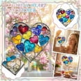 thumbnail image 4 of Acrylic Suncatcher Window Hanging Colorful Hearts Valentine Room Decor Housewarming Gift D, 4 of 7