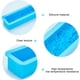 thumbnail image 3 of Molde de silicona para jabón con forma de flor de 22 oz, con relieve 3D, rectangular, para fundición de resina, 3 of 9