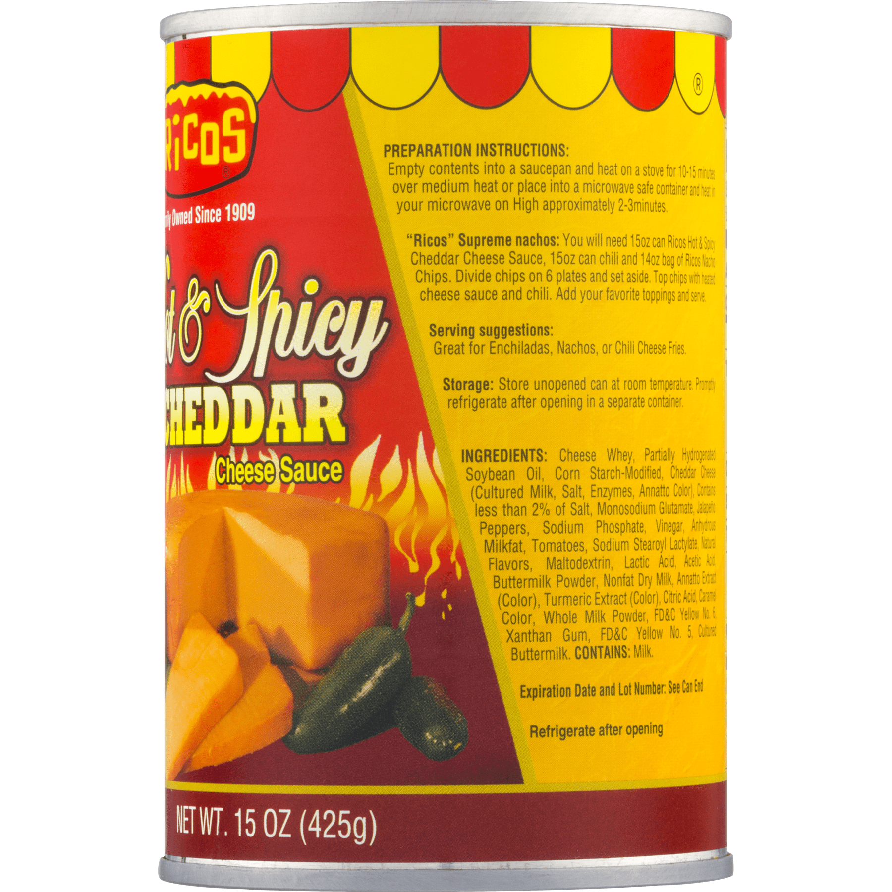 Ricos Nacho Cheese Sauce Nutrition Facts – Blog Dandk