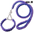thumbnail image 2 of Conjunto de collar y correa para perro, correa de cuerda y collar de adiestramiento para perros pequeños, medianos y grandes., 2 of 5