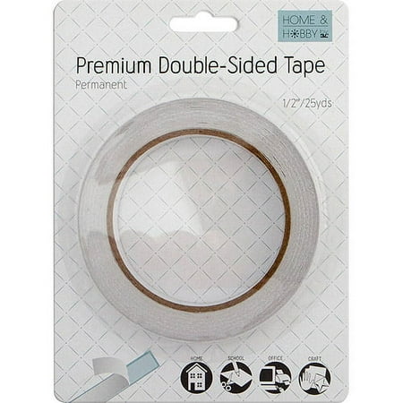 Home and Hobby Premium Tape, 25 yds x .5"
