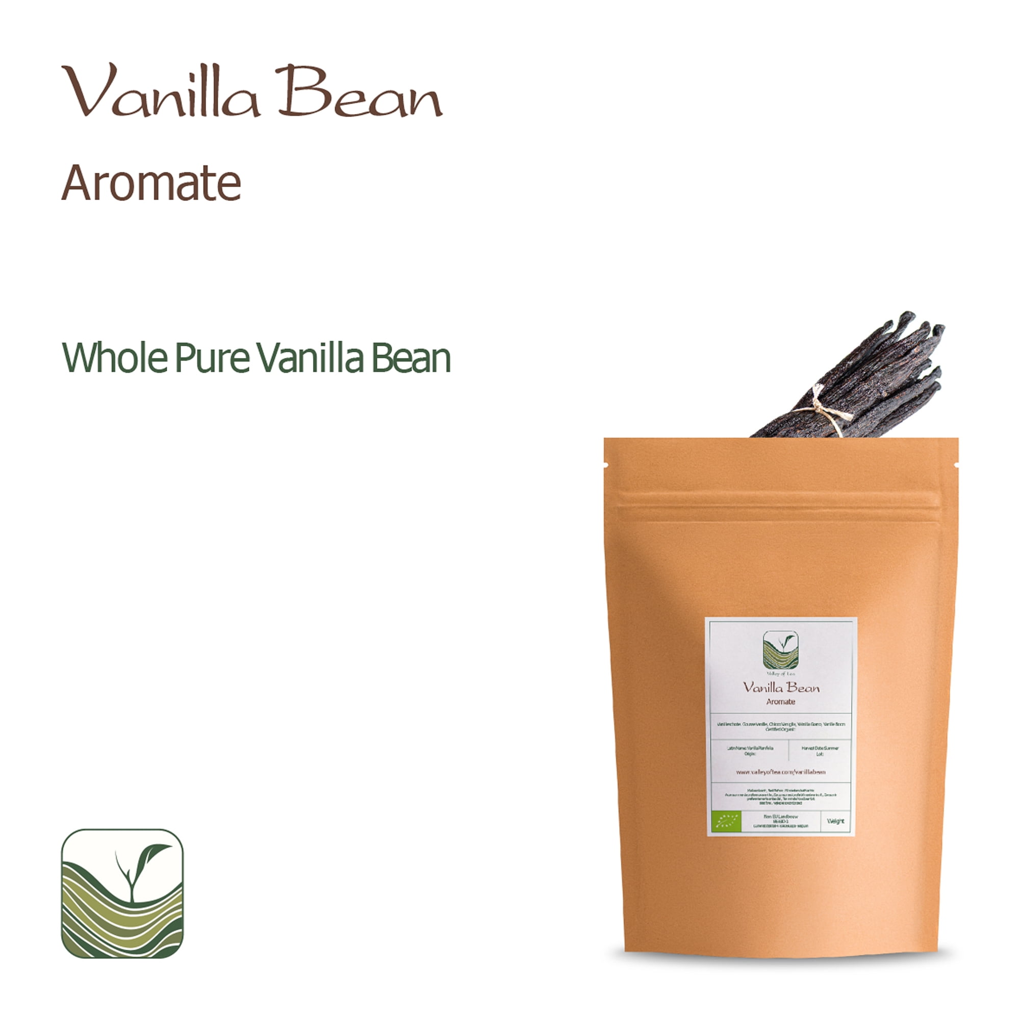 Vanilla Bean Organic Gourmet Whole - Straight From Madagascar -