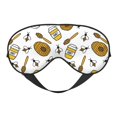 thumbnail image 6 of Rocae Honey for Mask for Women Men, Luxury Eye Cover Eye Shade with Adjustable Strap for Travel, Nap, Meditation, 6 of 7