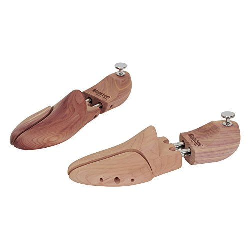 Household Essentials 77412-1 CedarFresh Men's Premium Red Cedar Wood Shoe Tree - Med(US)/Small (EU)