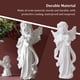 thumbnail image 5 of Yuarrent Chica resina Ángel arte moderno decorativo oración estatua regalos arquitectura modelo estante escultura Navidad hogar boda M Decoración del hogar Como se muestra METRO Yuarrent HA064317-01, 5 of 6