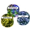 thumbnail image 4 of Guirnalda de luces LED de 100 m con alambre verde de hadas para exteriores, luces navideñas, guirnalda de árbol para Año Nuevo, decoración de fiestas en casa, bodas y calles, 4 of 5