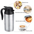 thumbnail image 4 of Fugacal Heated Coffee Mug, Car Heating Mug, Portable Milk Heating Coffee Tea For Boiling, 4 of 8