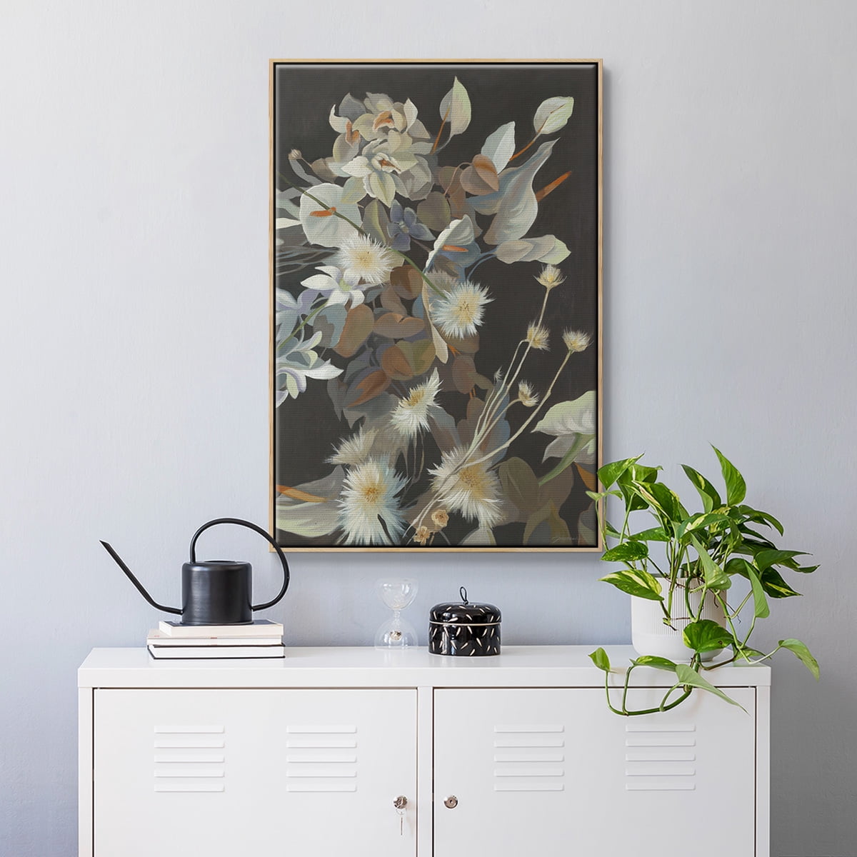 Turn a New Leaf Framed Premium Gallery Wrapped Canvas - Ready to Hang