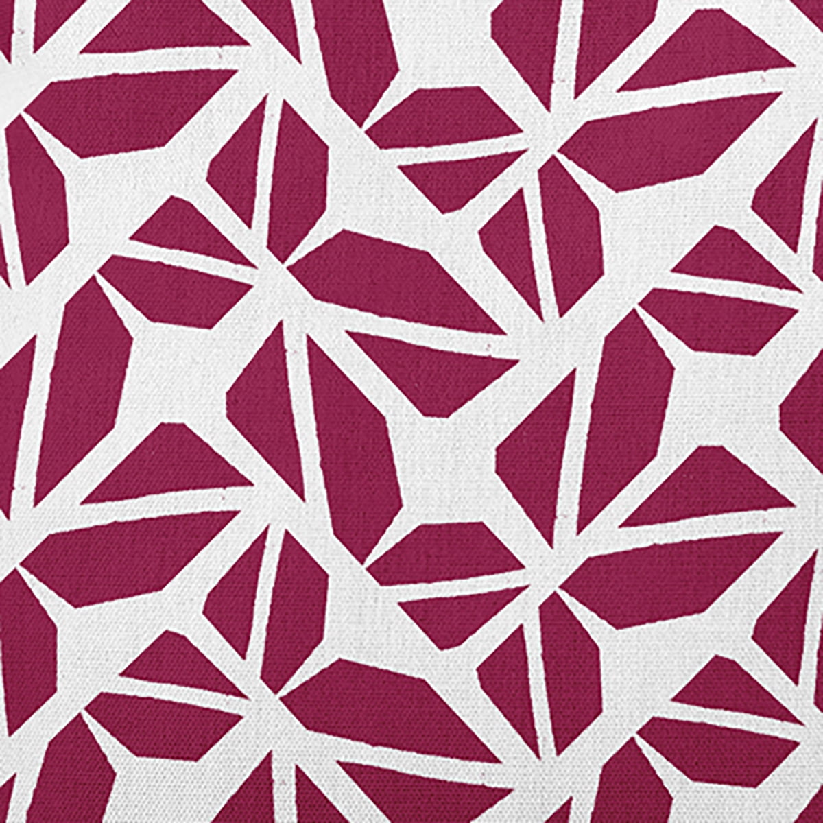 16" x 16" Simply Daisy Kaleidoscope Graffiti Polyester Accent Pillow, Plum Qty 1
