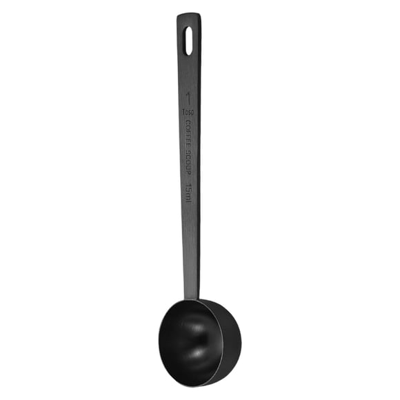 Stainless Steel Coffee Scoop, Long Handle Measuring Spoon, Food Grade Tablespoon, Durable Portion Spoon, Dishwasher Safe Scoop for Coffee Bean Tea Sugar Espresso, 15/30Ml 1 Piece,E