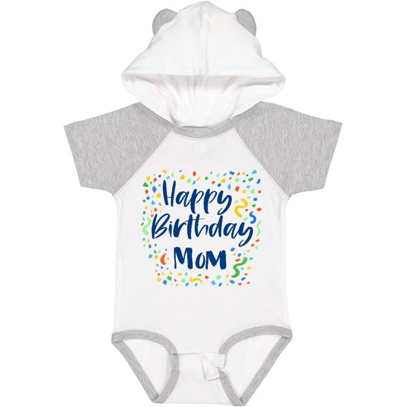 Inktastic Happy Birthday Mom Boys or Girls Baby Bodysuit